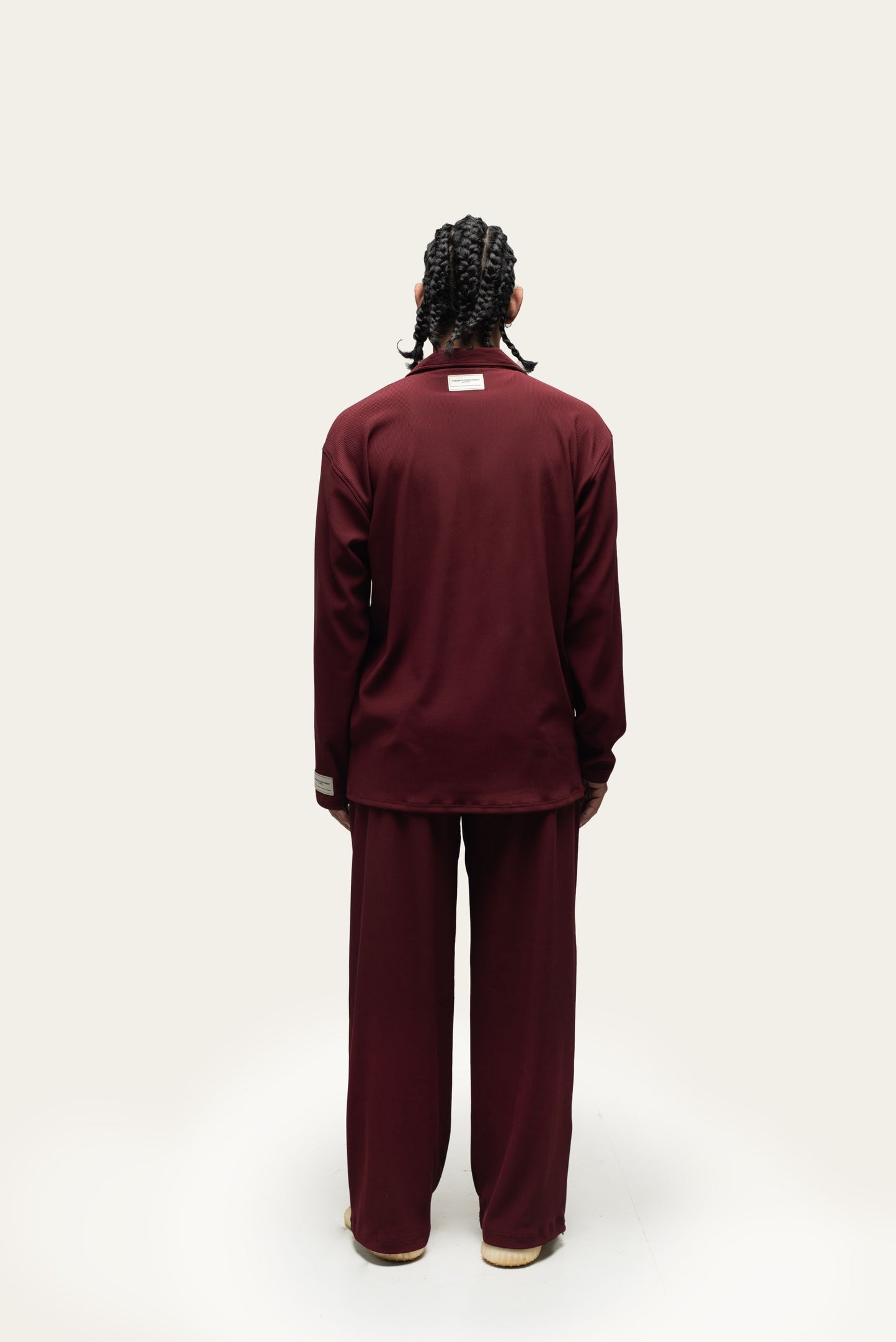 THEBREATHEMOVEMENT co-ord set -  Flamboyant Maroon [UNISEX]