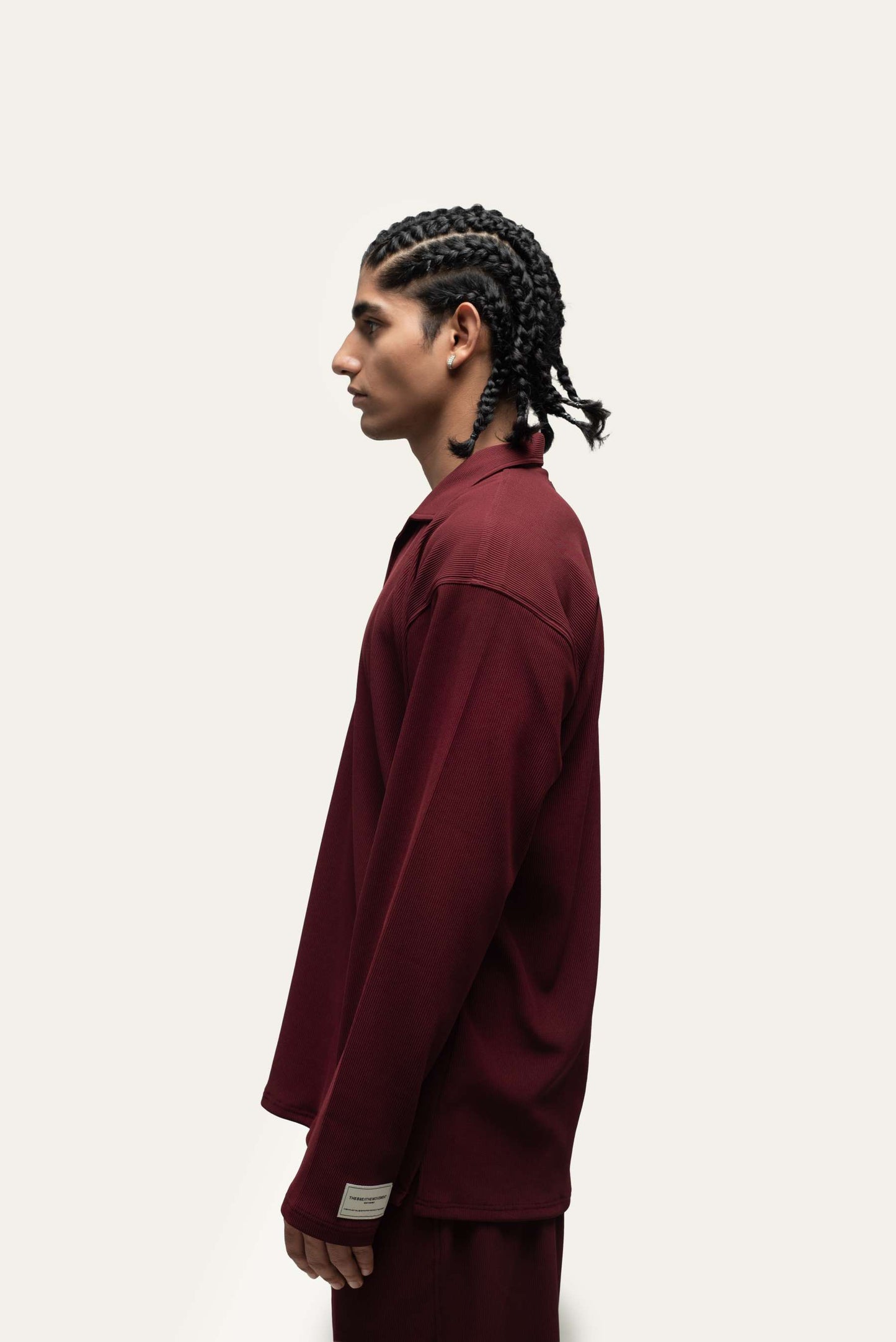 THEBREATHEMOVEMENT co-ord set -  Flamboyant Maroon [UNISEX]