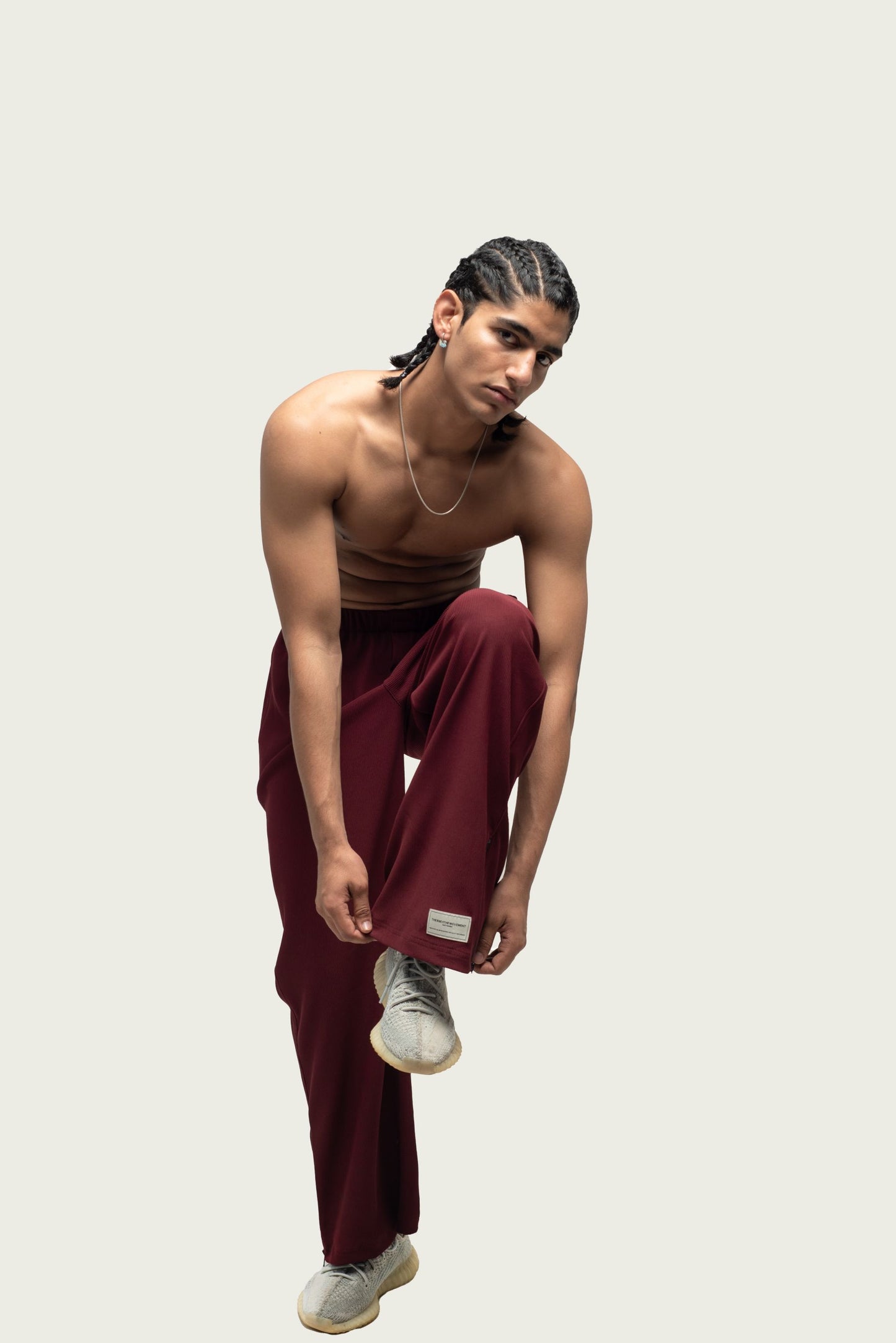 THEBREATHEMOVEMENT co-ord set -  Flamboyant Maroon [UNISEX]