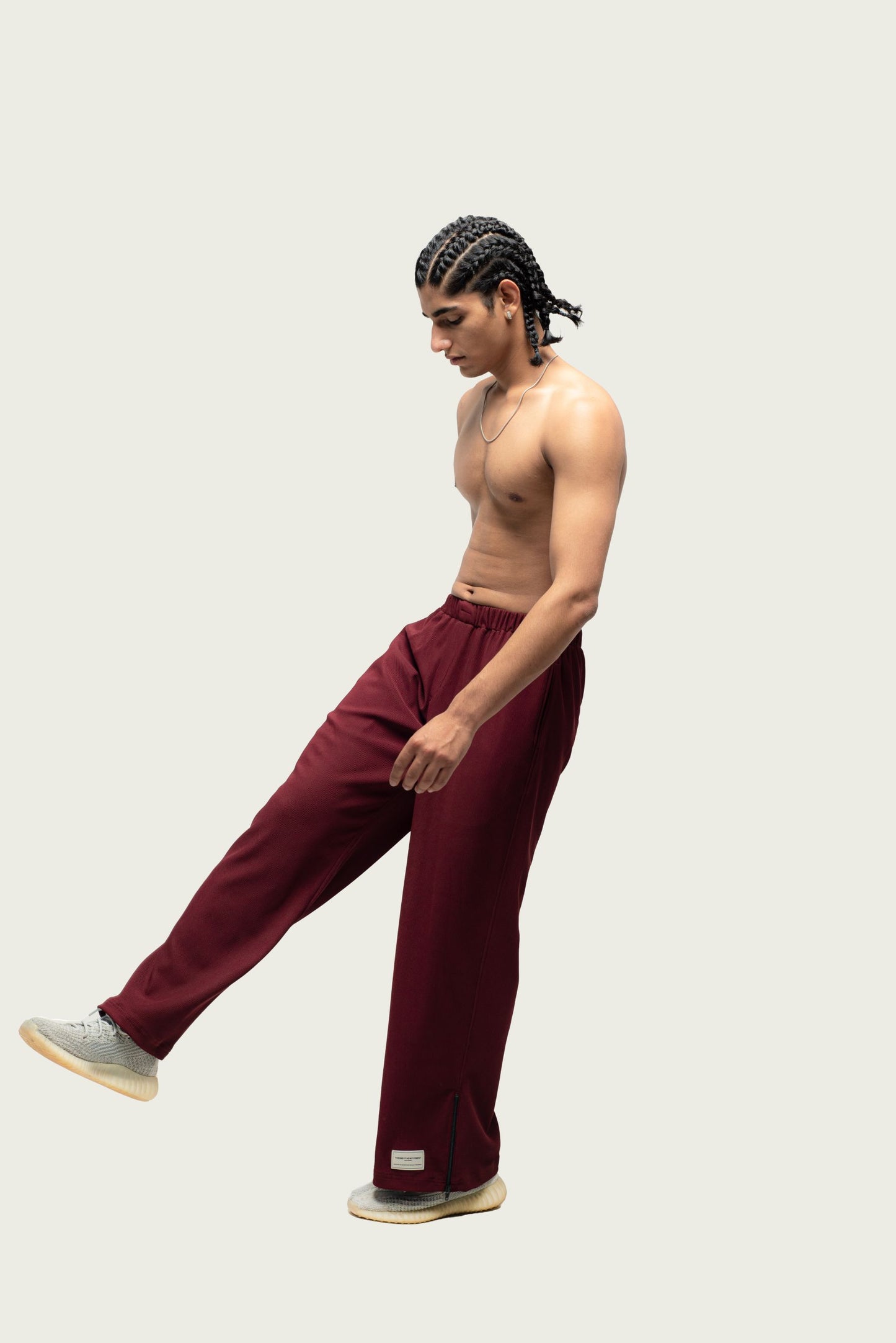 THEBREATHEMOVEMENT co-ord set -  Flamboyant Maroon [UNISEX]