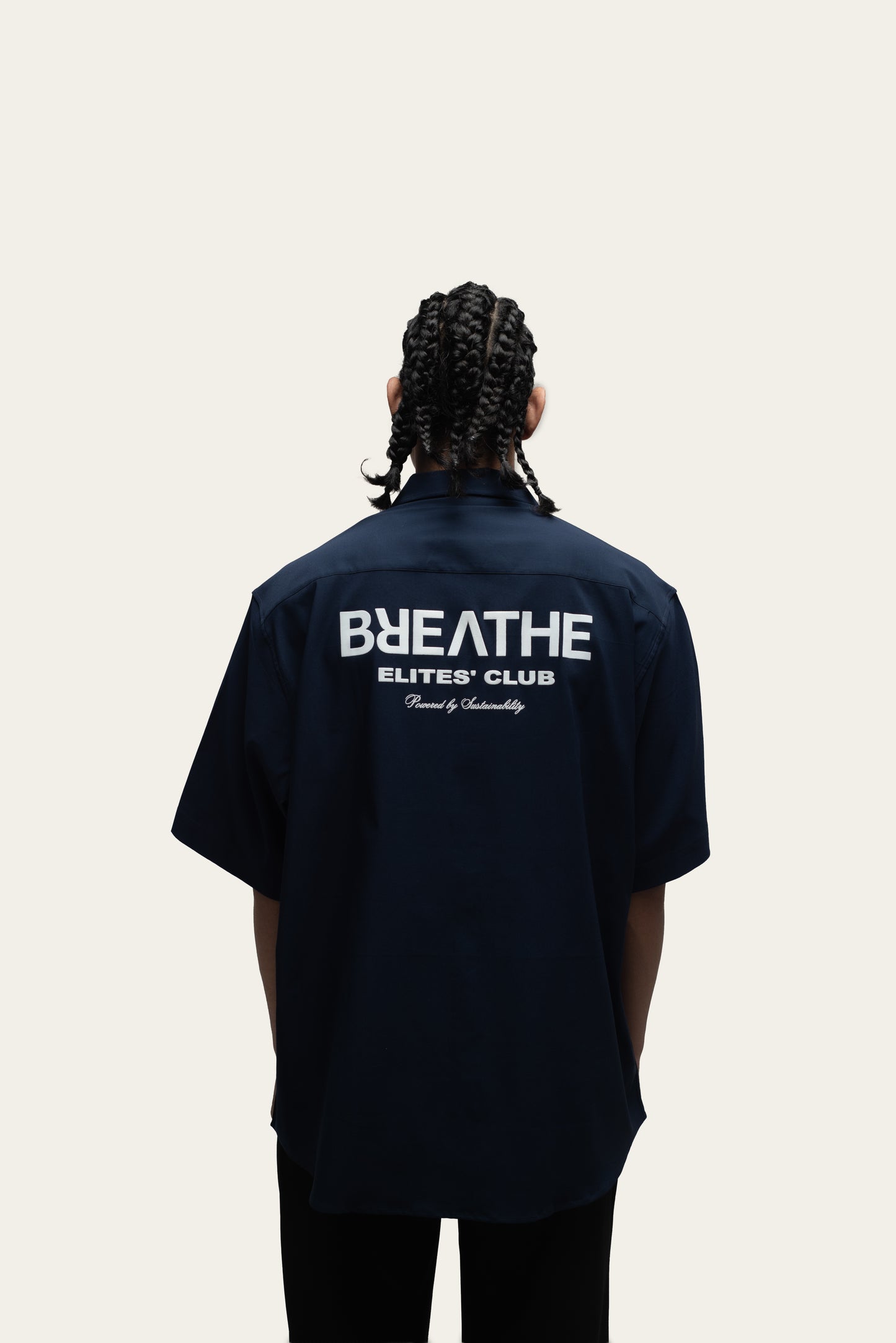 The Bowling Shirt - Navy [UNISEX]